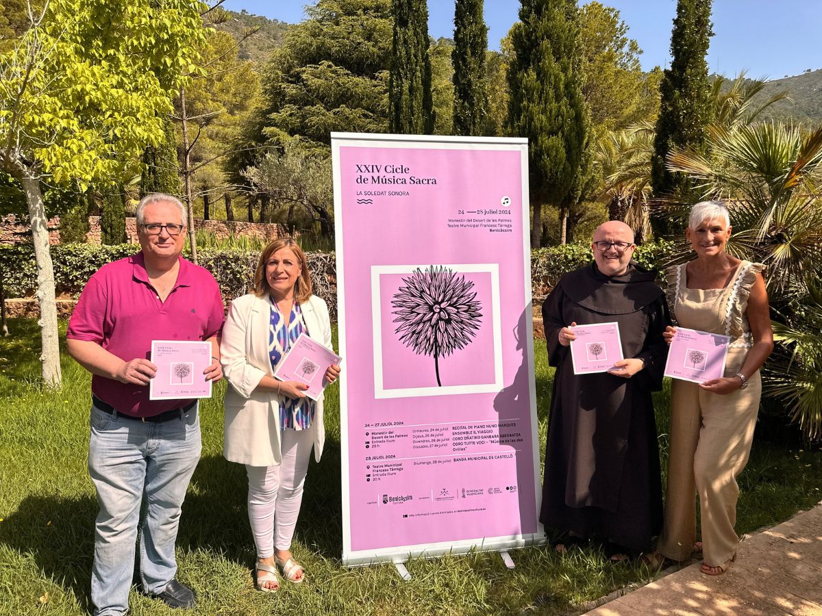 El Ciclo de música Sacra vuelve al Monasterio del Desert de les Palmes de Benicàssim