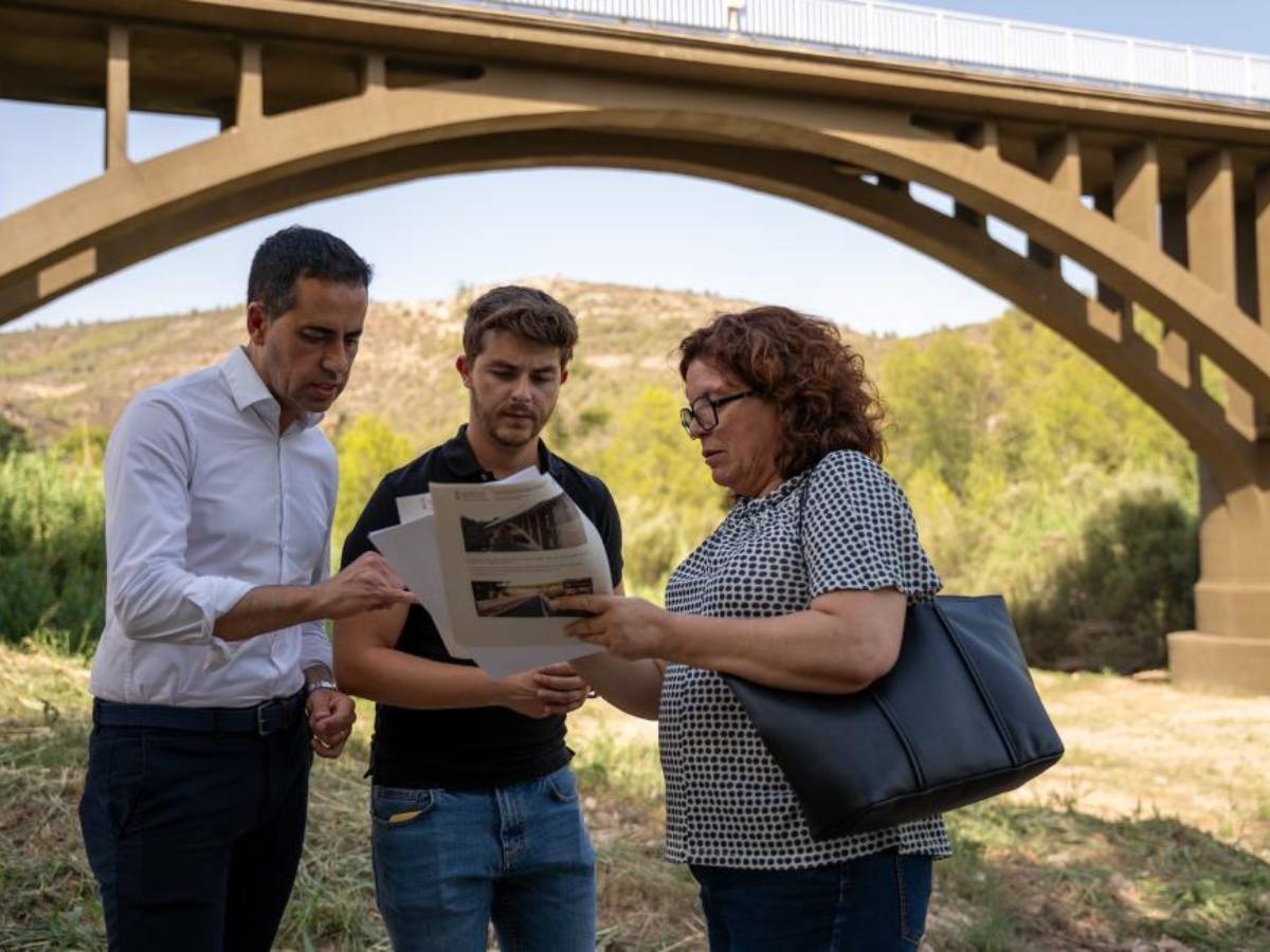 Fanzara ya disfruta de la restauración del puente sobre el río Mijares