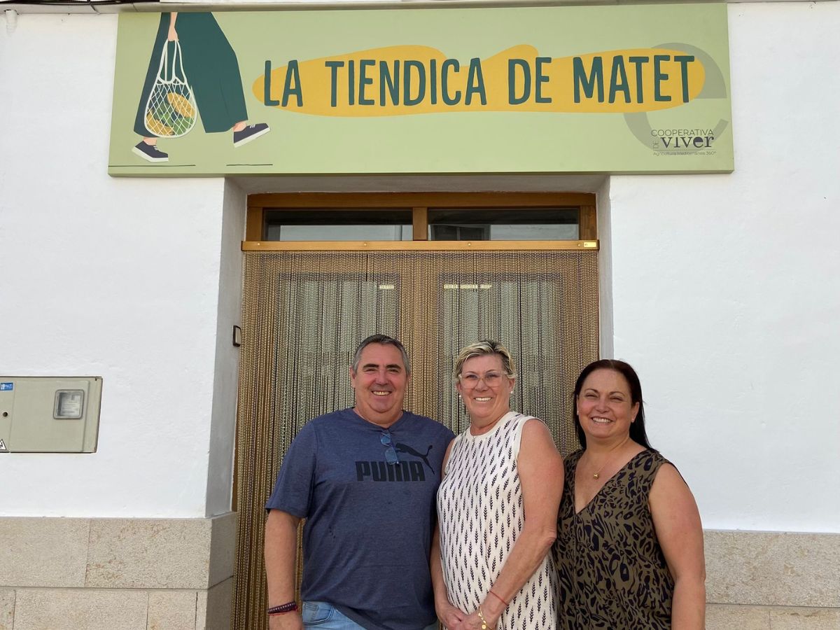 La inauguración de la tienda ha marcado un antes y un después para los vecinos, algo que parece poco pero es mucho, ha tenido un efecto multiplicador.