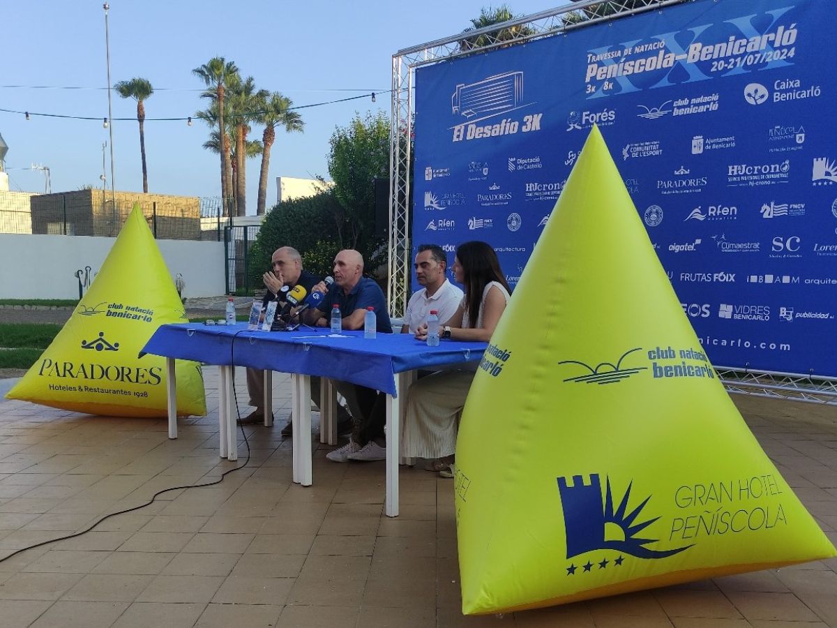 Presentación oficial de la XXX Clásica de Natación, Travesía Peñíscola-Benicarló