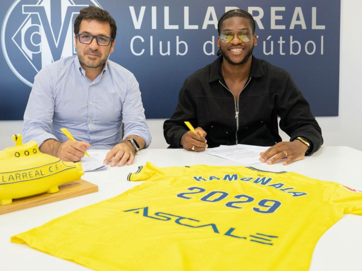 Willy Kambwala firma con el Villarreal CF hasta 2029