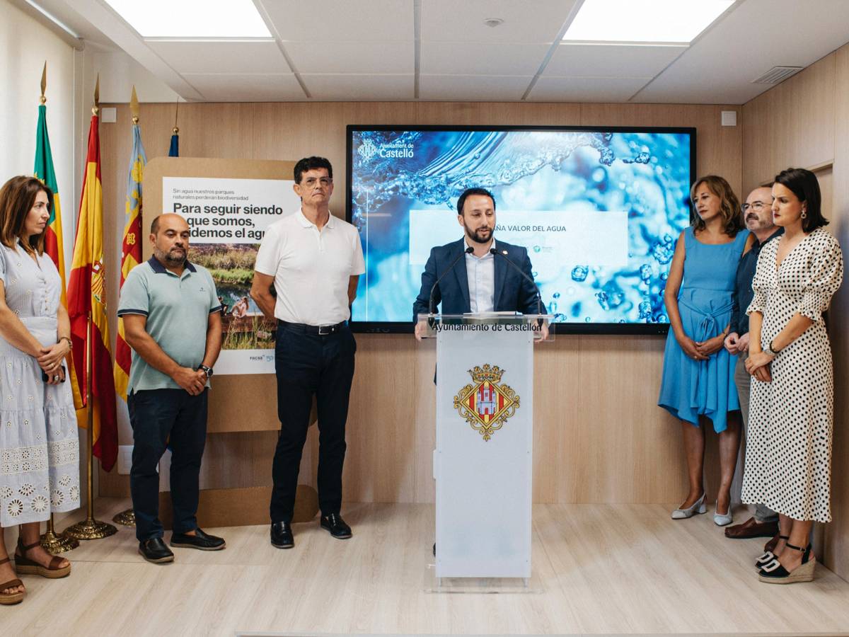 Acciones del Ayuntamiento de Castellón ante la escasez de agua