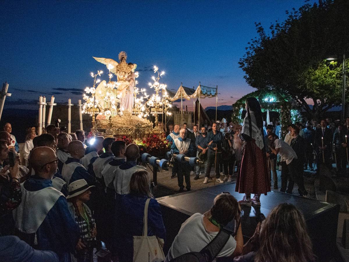 Comienza el 55 Sexenni con la llegada de la Virgen de Vallivana a Morella