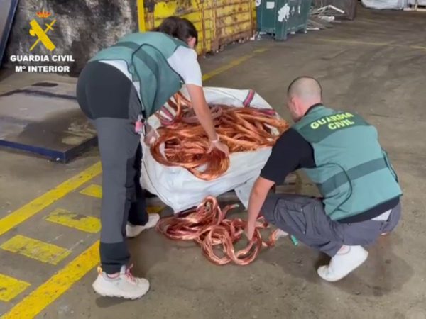 Desmantelada banda criminal que robaba cobre en Traiguera