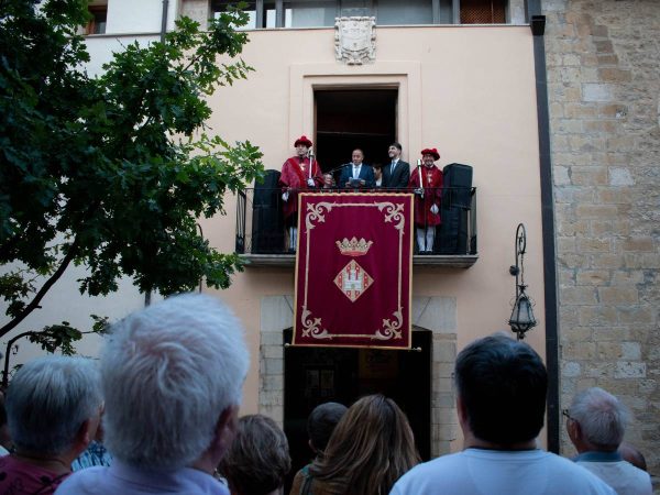 Empiezan las fiestas de agosto de Morella con el pregón de José Luís Grau