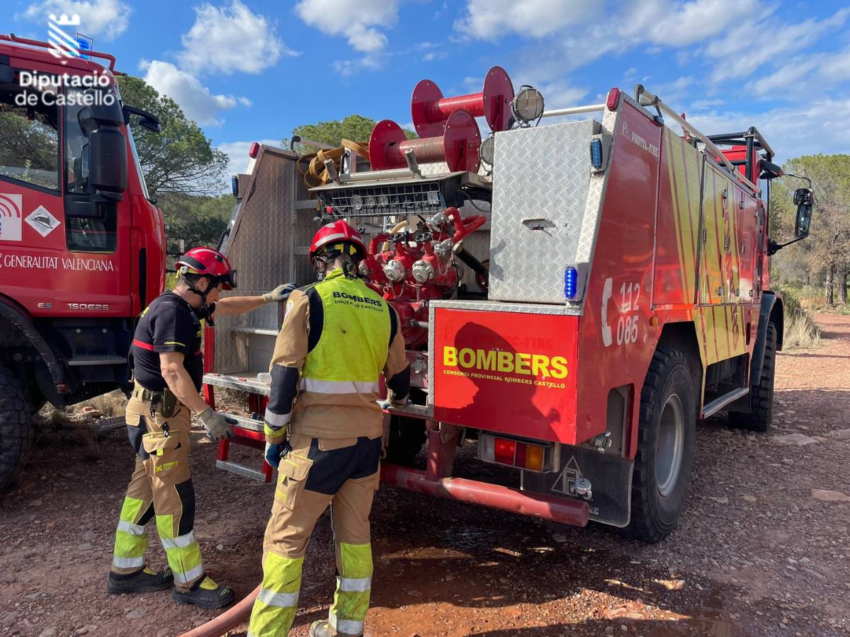 Extinguido el incendio forestal de Artana tras cuatro días de lucha