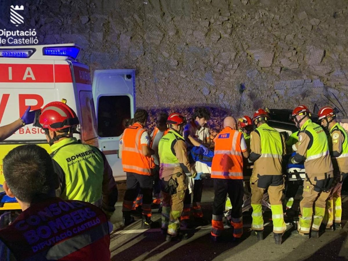 Fallecen un hombre y una niña en un accidente en Morella