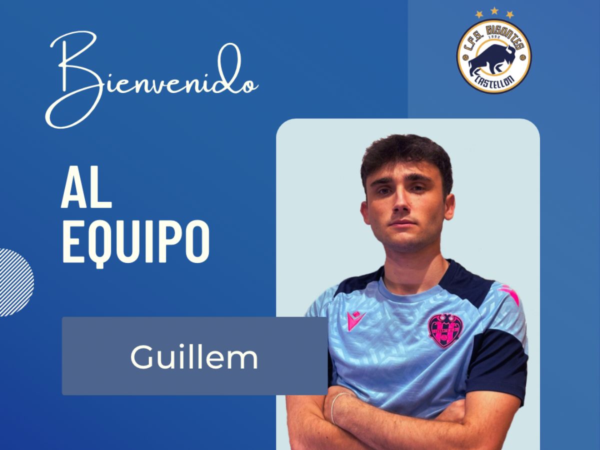 Guillem, nuevo jugador del Bisontes Playas de Castellón