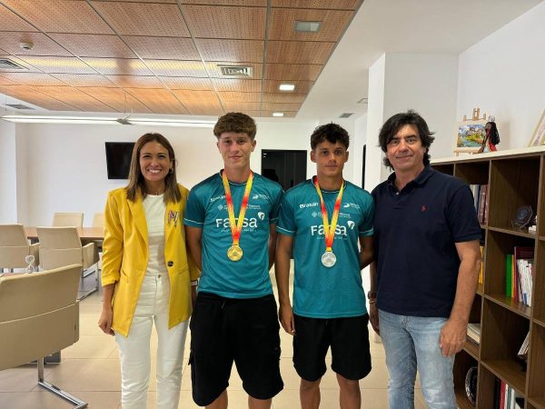 Dos atletas de Almassora se coronan campeones de España de Octatlón