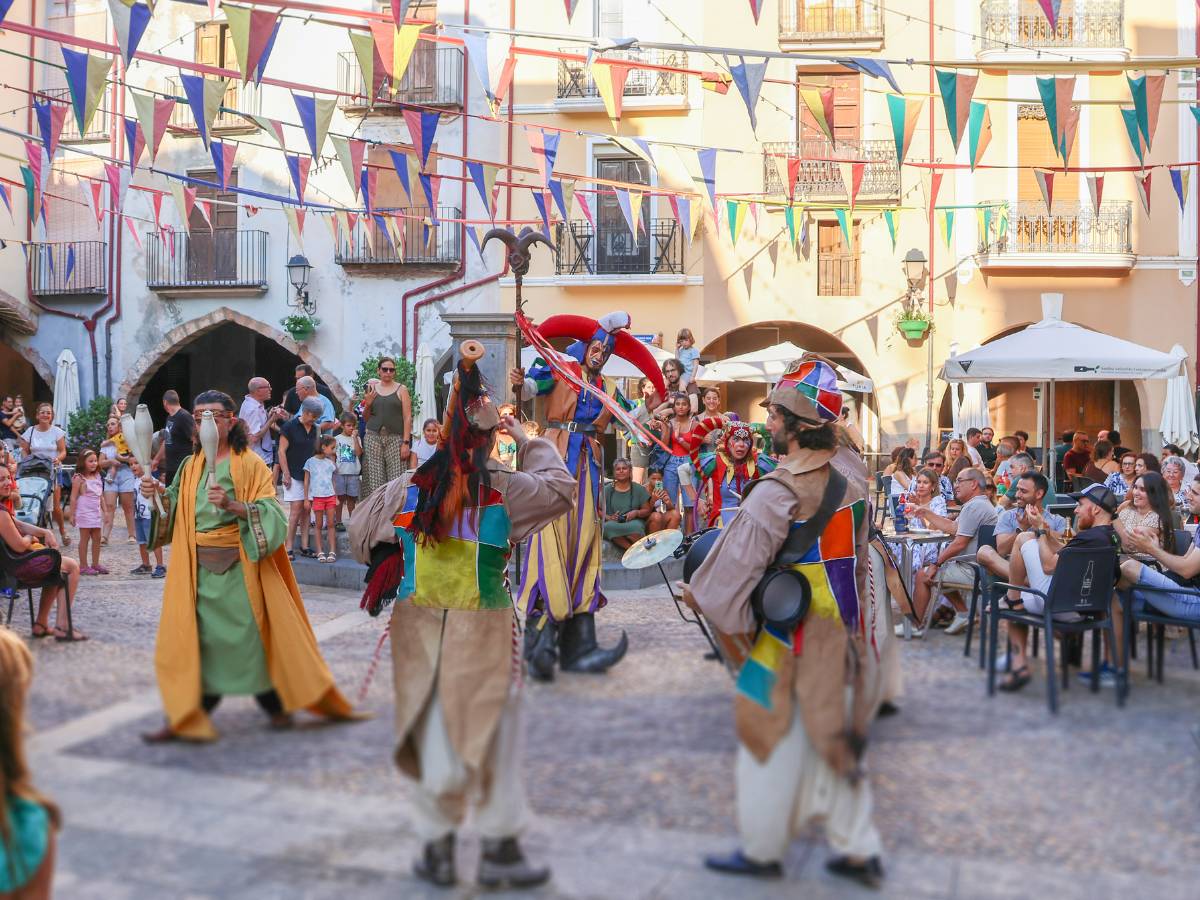 La Feria Medieval de Onda llena el fin de semana de espectáculos y exhibiciones