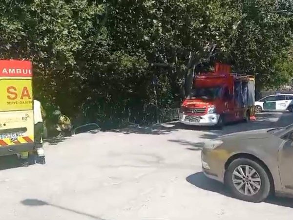 Rescate de una persona herida en El Salto de la Novia