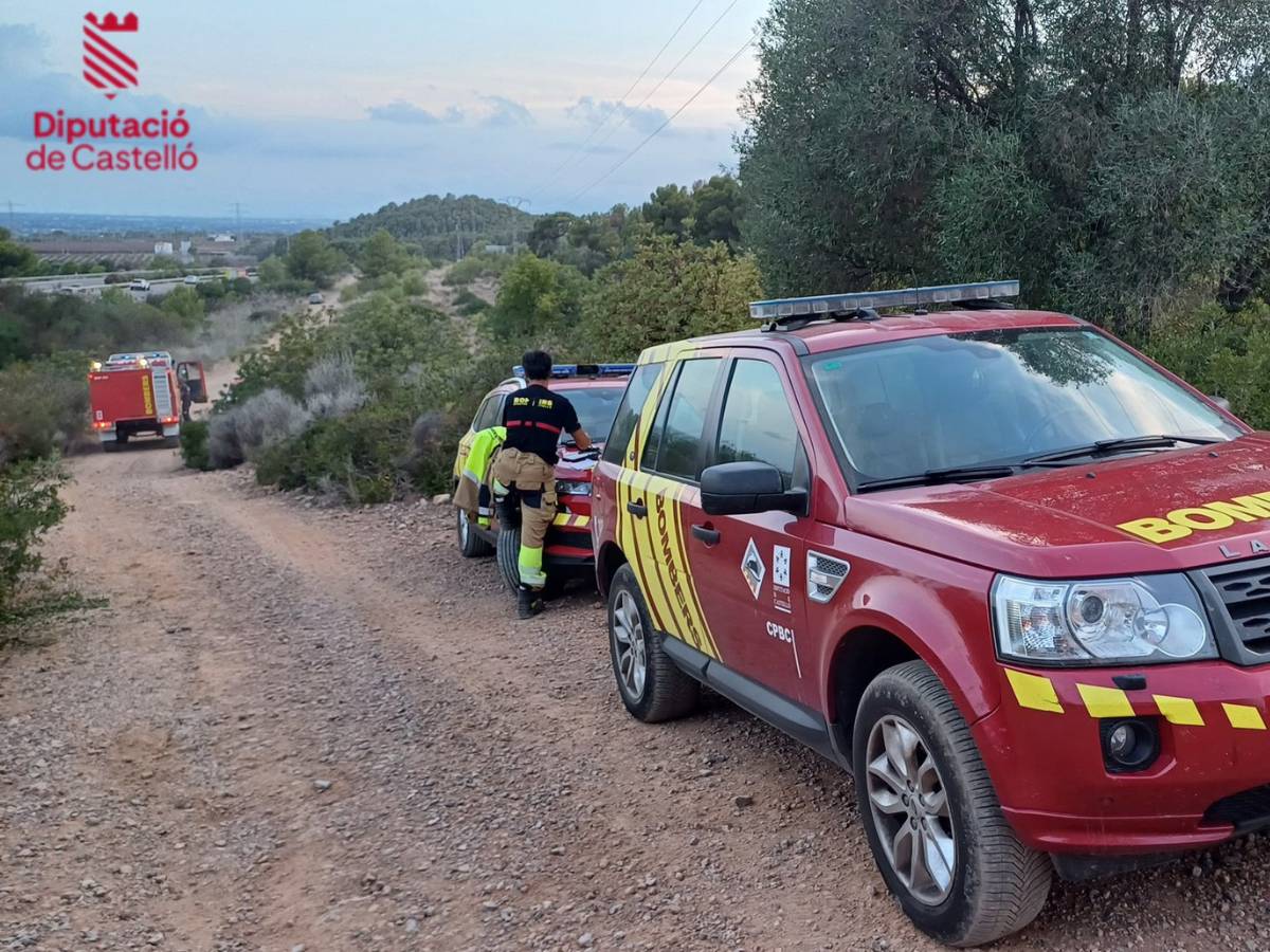 Se da por controlado el incendio declarado en Benicàssim