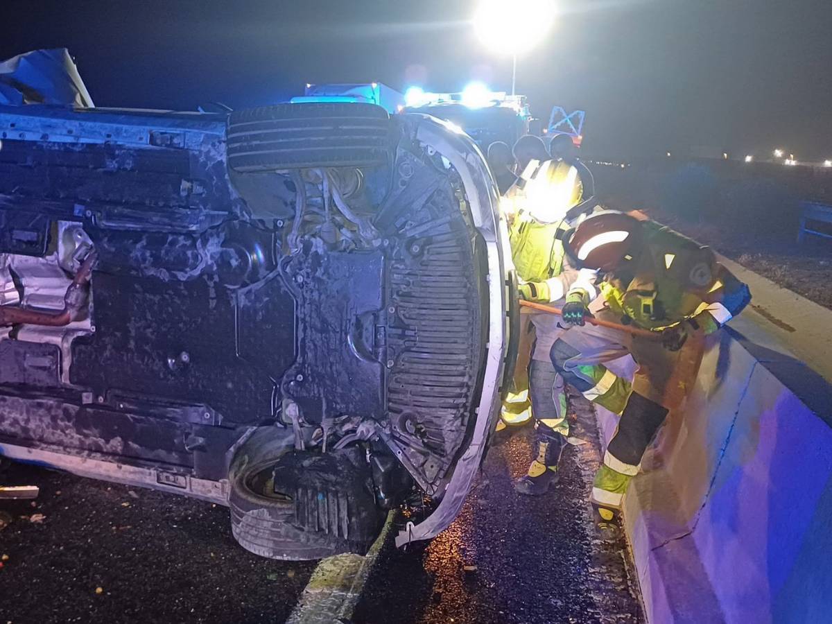 Un menor fallecido y 14 heridos en un accidente en la AP-7 en Moncofa