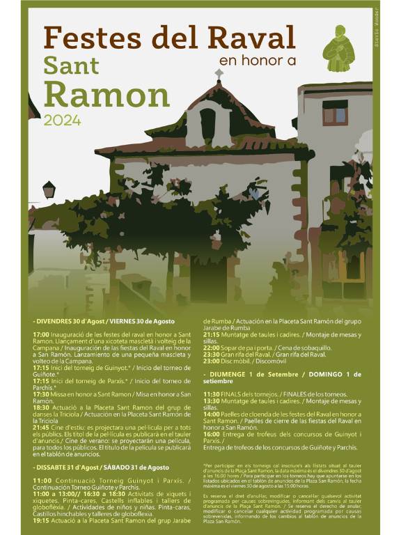 Cada final de agosto, el Raval en Vilafamés se llena de alegría y fervor para celebrar la festividad de Sant Ramon.