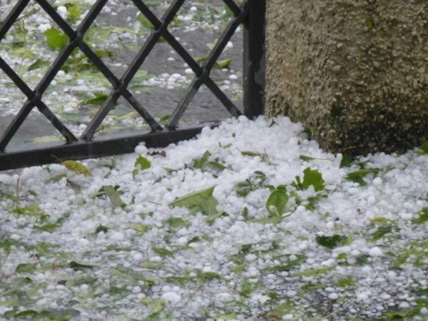 Vuelven las tormentas con granizo a Castellón