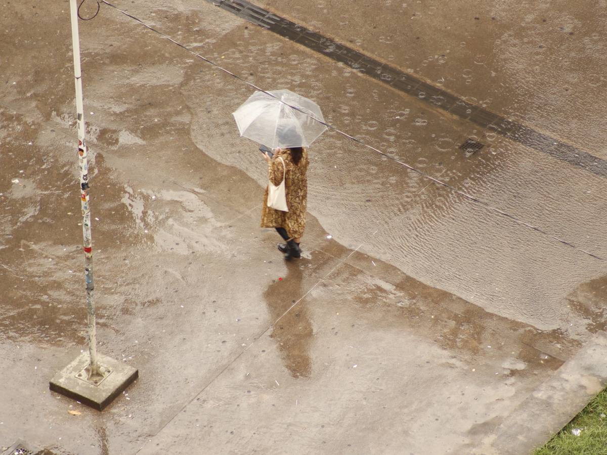 Alerta amarilla por lluvias, bajada de temperaturas y viento