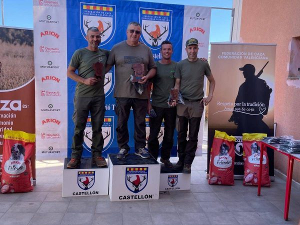 Càlig felicita a Adrián Sanz por su tercer puesto en el Campeonato Provincial de Caza