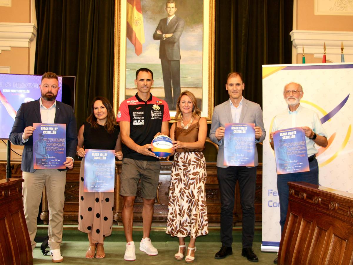 Campeonato Internacional de Beach Volley con homenaje a Pablo Herrera en el Grao de Castellón