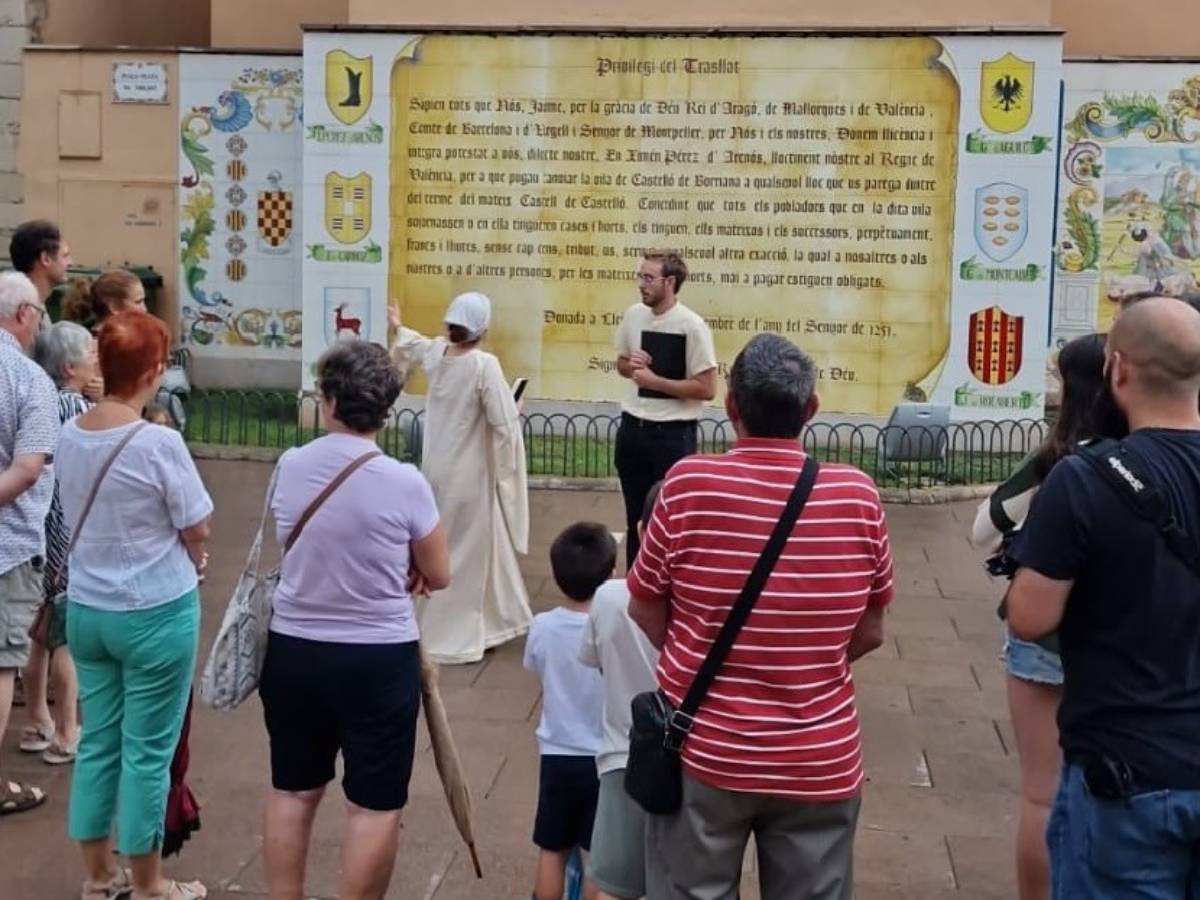 Castellón inicia la celebración de su 773 Aniversario con visitas teatralizadas