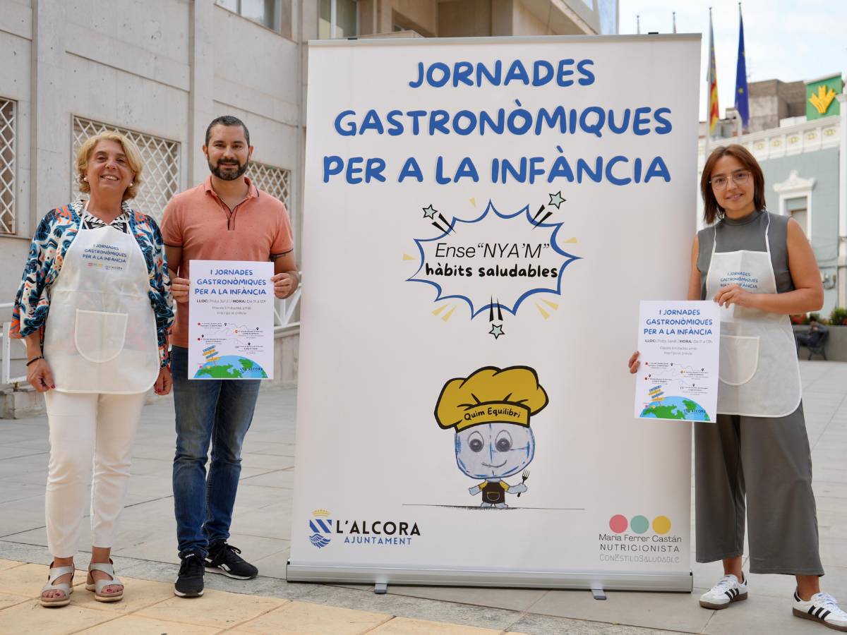 L’Alcora presenta las I Jornadas Gastronómicas para la Infancia