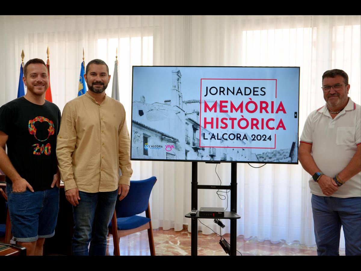 L’Alcora presenta las Jornadas de Memoria Histórica 2024