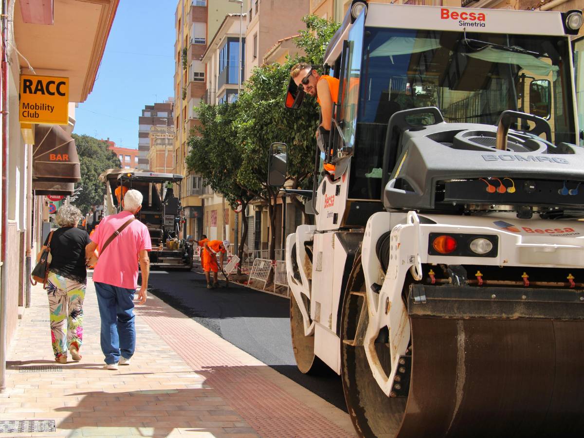 Las obras ZBE de las calles San Félix y Navarra encaran la recta final esta semana