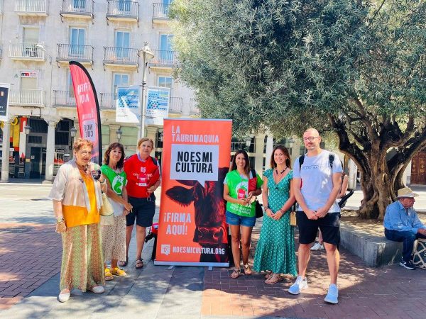 Manifestación anual de PACMA contra la tauromaquia este sábado en Las Ventas