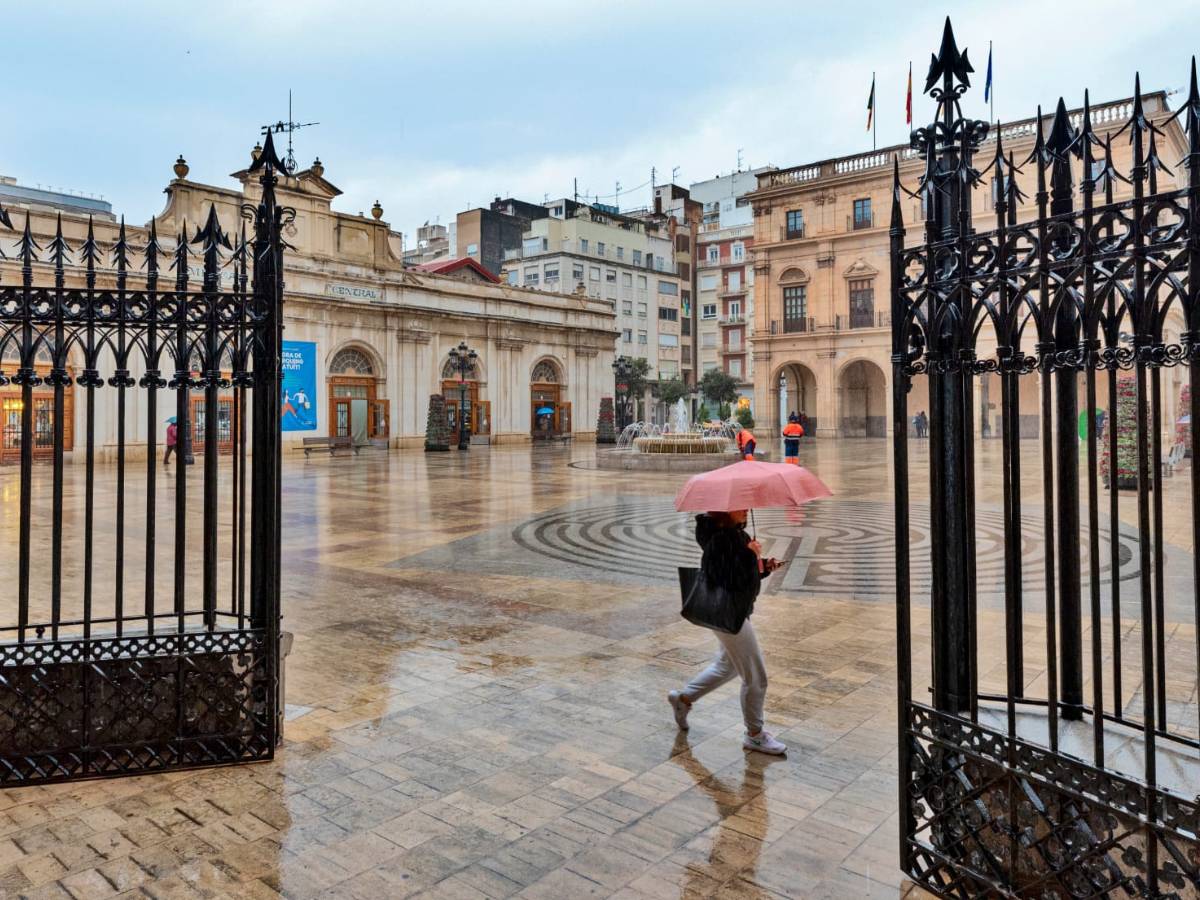 Martes con tormentas localmente fuertes con posibilidad de granizo en la Comunitat Valenciana