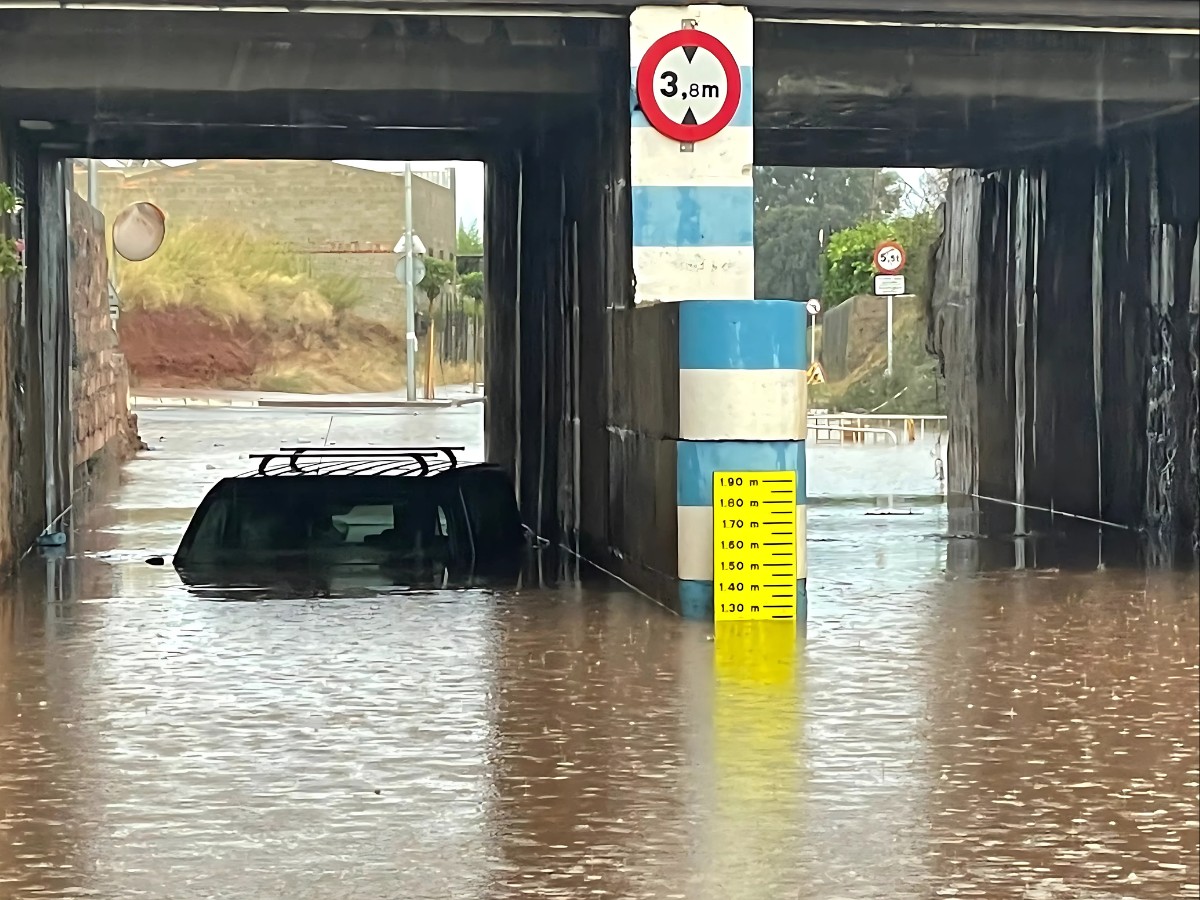 Activada alerta naranja por lluvias en el litoral norte de Castellón