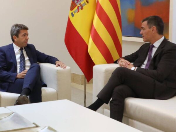 Acuerdos y discrepancias en la reunión de Mazón con Pedro Sánchez