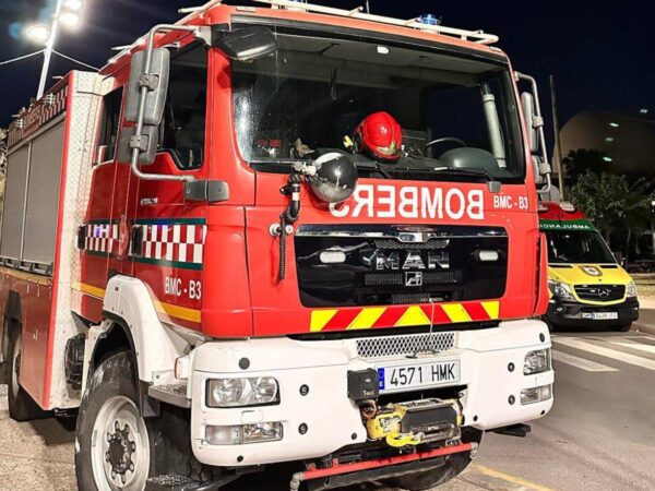 Grave accidente en Castellón entre una moto y un coche