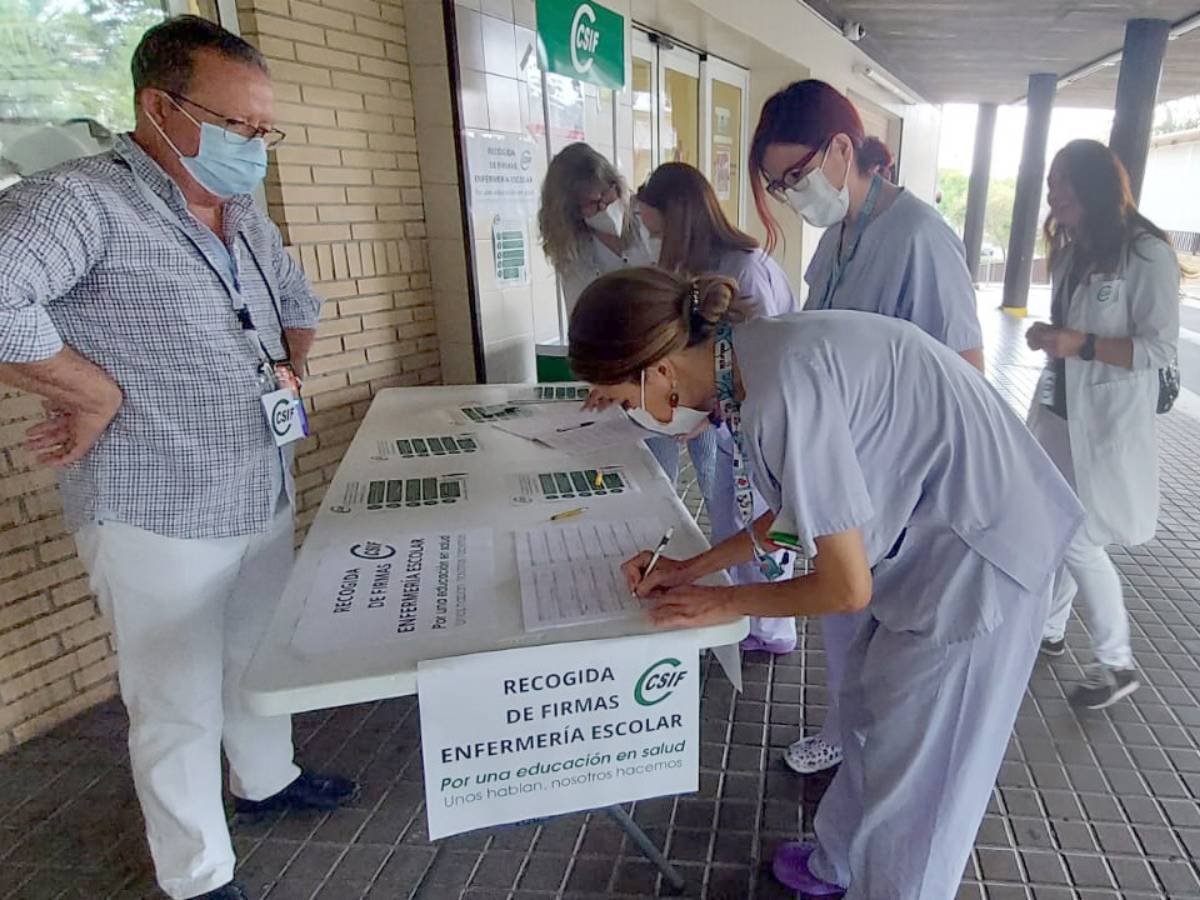 CSIF solicita reunión con Carlos Mazón para implementar la Enfermera Escolar