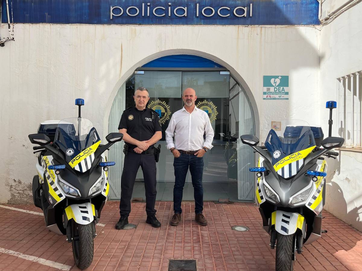 Dos nuevas motocicletas para la Policía Local del la Vall d’Uixó