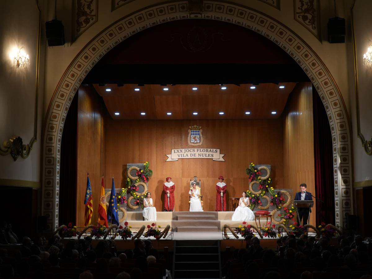 Entrega de premios de los LXX Jocs Florals Vila de Nules