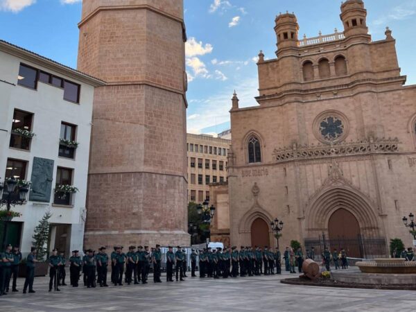 La Guardia Civil celebra su patrona en el Día de la Hispanidad en Castellón