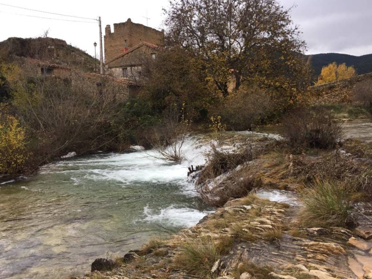 La lluvia deja en Villafranca del Cid 103 litros por metro cuadrado