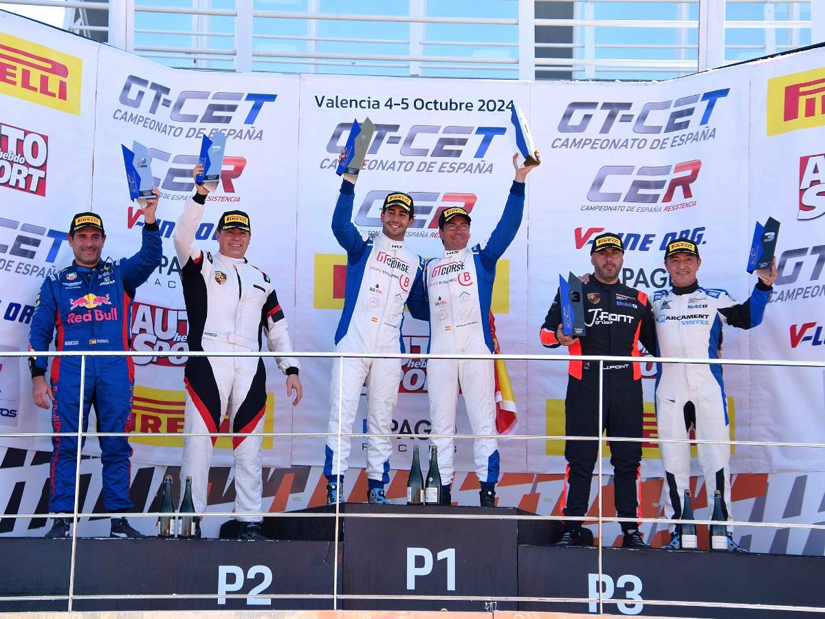 Martins y Svepes se proclaman campeones del GT-CER en el Circuit