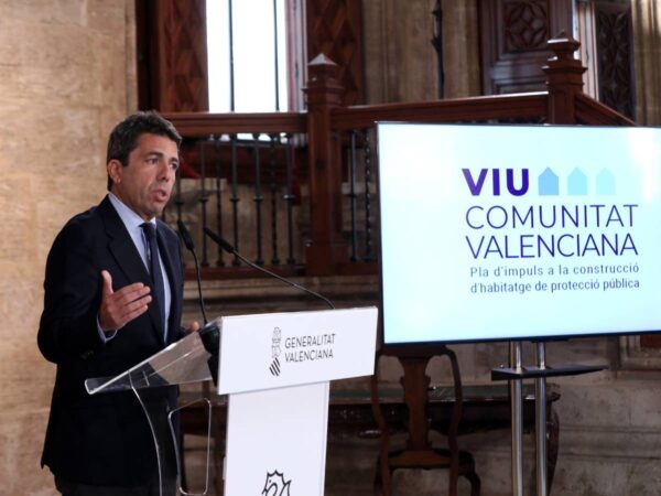 Mazón anuncia la construcción de 2.200 viviendas «para los que más lo necesitan”