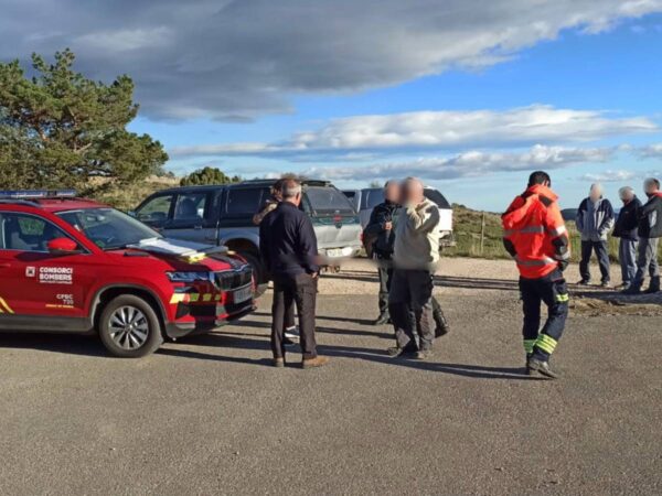 Movilización de Bomberos para localizar a un varón perdido en Vilafranca