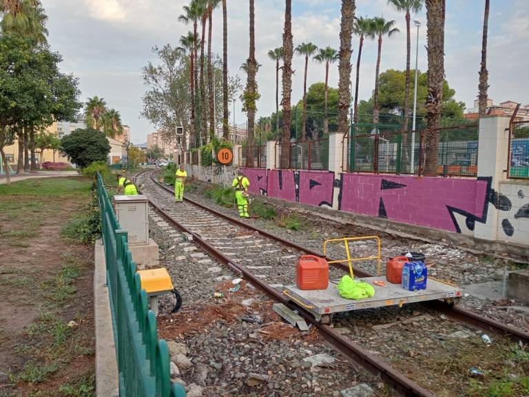 El objetivo principal es eliminar la vegetación que ha crecido en la zona, mejorando tanto la seguridad como la estética.