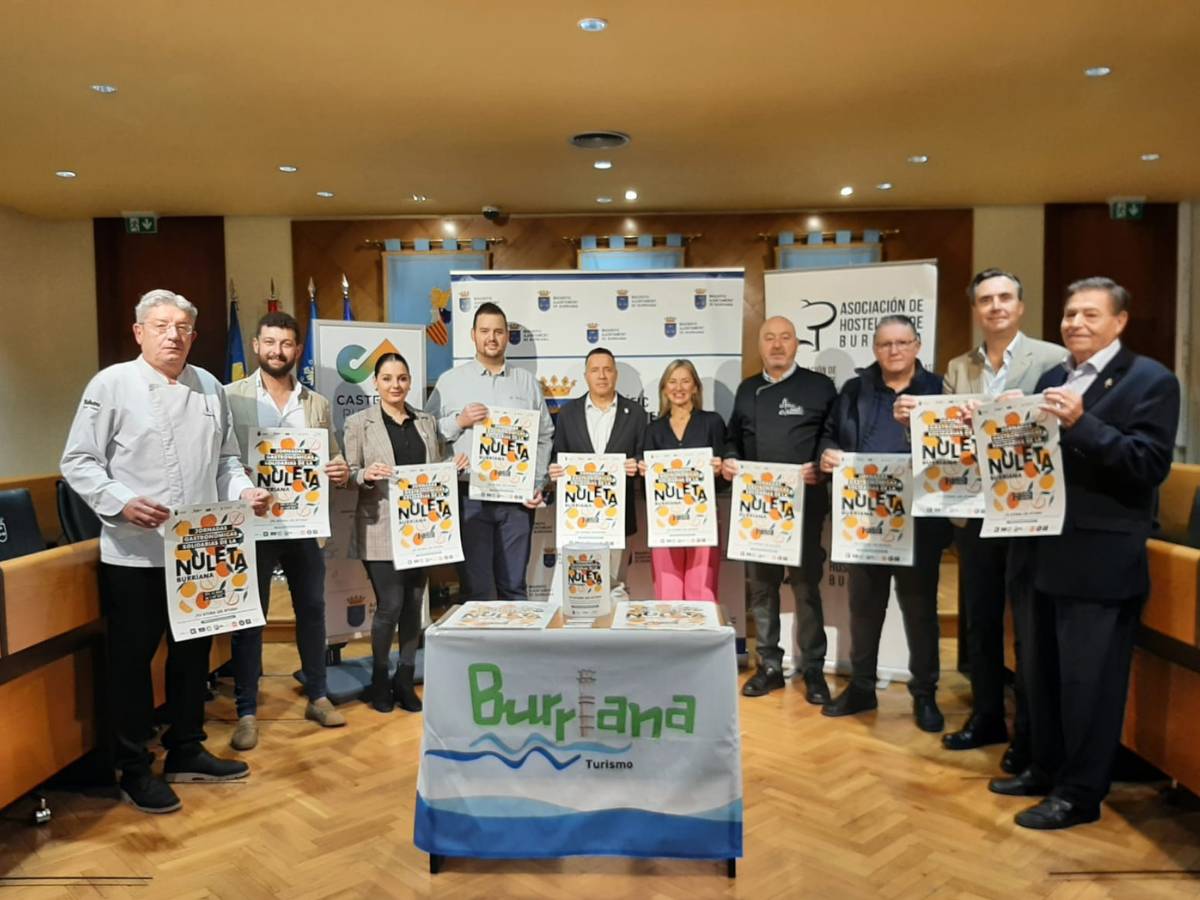 Burriana presenta las Jornadas Gastronómicas Solidarias de la Nuleta