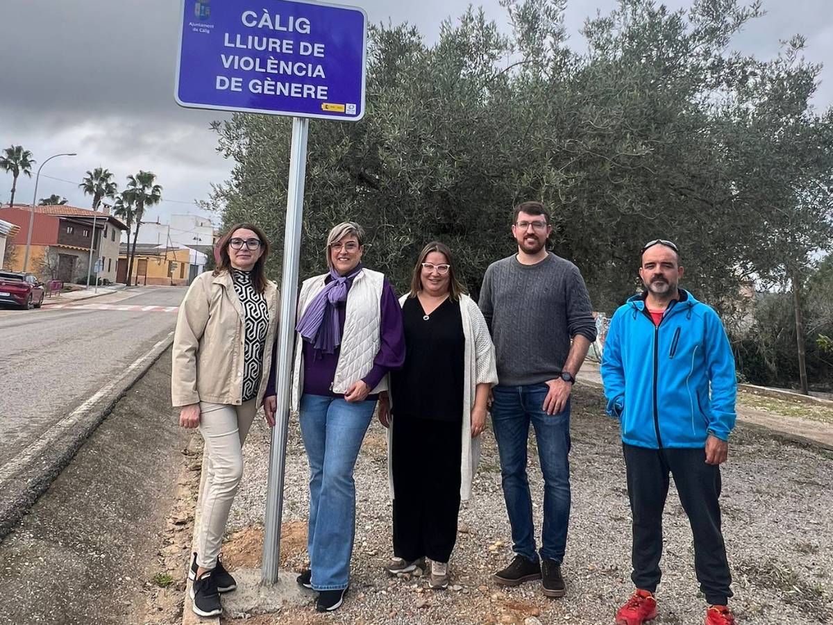 Càlig commemora el Dia Internacional de l’Eliminació de la Violència Contra la Dona