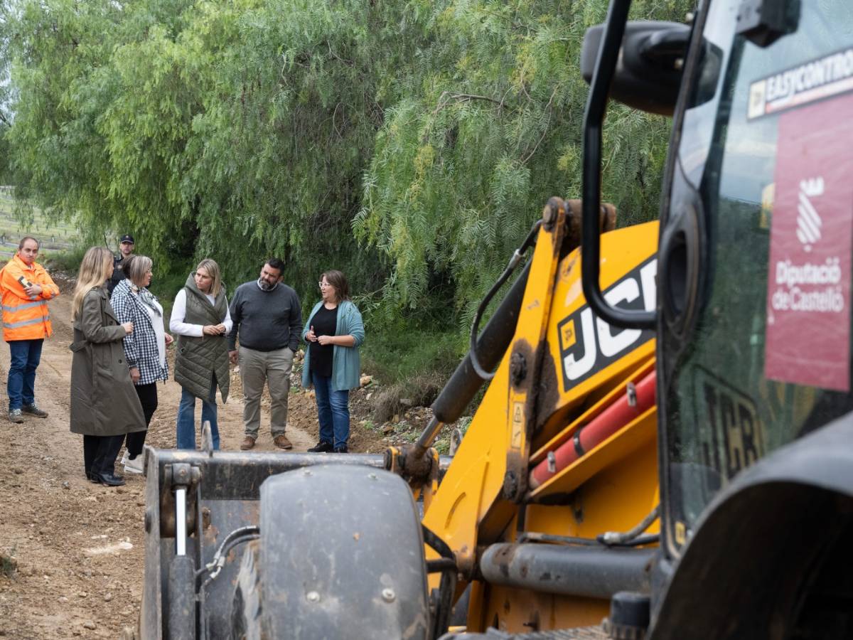 Càlig presenta los daños de la DANA a Gobierno y Diputación