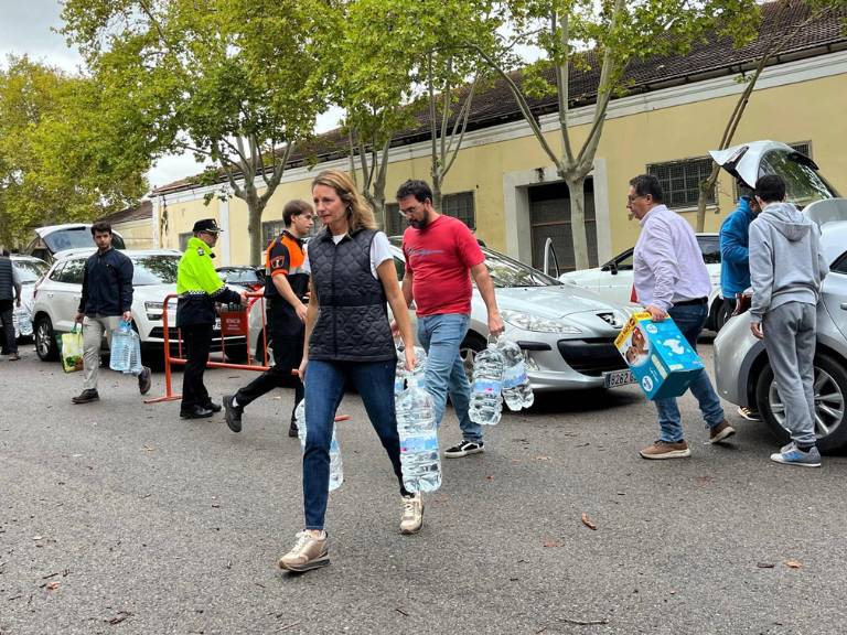 El domingo se unirán más refuerzos en Valencia con 12 agentes voluntarios de la Policía Local de Castellón.