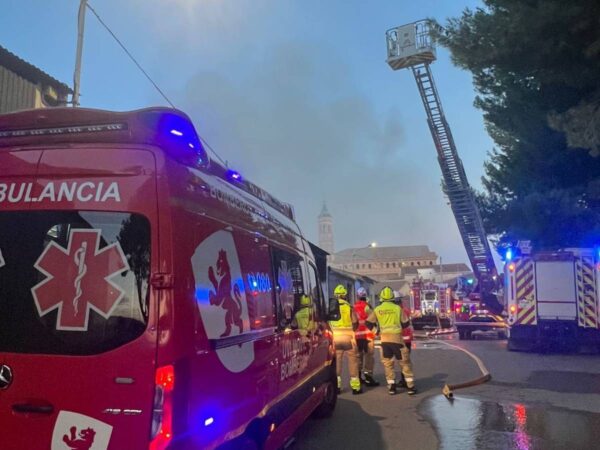 Diez fallecidos tras incendio en residencia de ancianos en Villafranca del Ebro (Zaragoza)