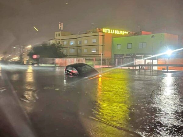 La DANA provoca las primeras inundaciones en Vinaròs