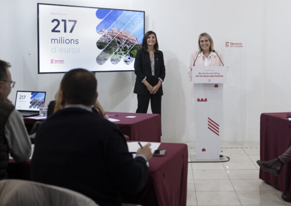 La Diputación de Castellón presenta el presupuesto 2025 que asciende a 217,2 millones de euros