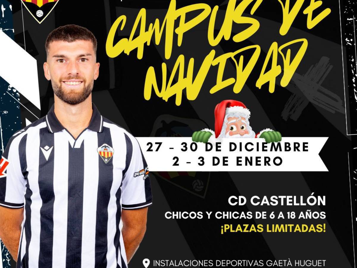 Llega el Campus CD Castellón 2024 para esta Navidad