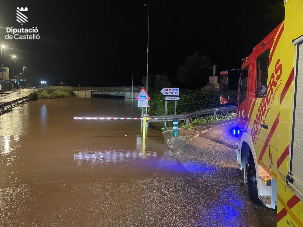 En Benicarló, los operativos de rescate se enfocan principalmente en el área de San Gregori.