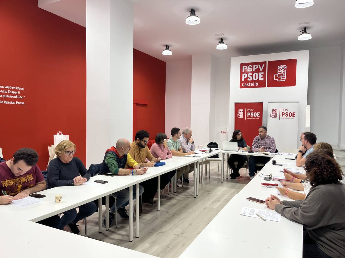 PSPV-PSOE Castelló abre su sede para recoger ayuda para afectados por la DANA